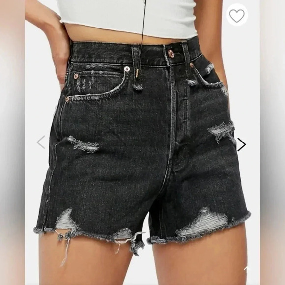 Free People Makai Cut-Off‎ Denim Short XS - Picture 1 of 12